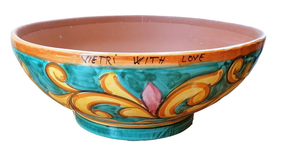 Ciotola decorativa in ceramica MAIRIN, antracite-opaco, 11cm, Ø40cm